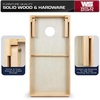 image:imageNFL Pro Football 2 x 4 Wood Direct Print Tournament Cornhole Set by Wild Sports Comes with 8 Bean Bags  Perfect for Tailgate Outdoor BackyardChicago Bears
