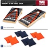 image:imageNFL Pro Football 2 x 4 Wood Direct Print Tournament Cornhole Set by Wild Sports Comes with 8 Bean Bags  Perfect for Tailgate Outdoor BackyardChicago Bears
