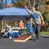 image:imageNFL Pro Football 2 x 4 Wood Direct Print Tournament Cornhole Set by Wild Sports Comes with 8 Bean Bags  Perfect for Tailgate Outdoor BackyardCleveland Browns