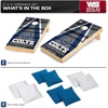 image:imageNFL Pro Football 2 x 4 Wood Direct Print Tournament Cornhole Set by Wild Sports Comes with 8 Bean Bags  Perfect for Tailgate Outdoor BackyardIndianapolis Colts