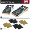 image:imageNFL Pro Football 2 x 4 Wood Direct Print Tournament Cornhole Set by Wild Sports Comes with 8 Bean Bags  Perfect for Tailgate Outdoor BackyardJacksonville Jaguars