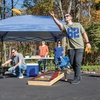 image:imageNFL Pro Football 2 x 4 Wood Direct Print Tournament Cornhole Set by Wild Sports Comes with 8 Bean Bags  Perfect for Tailgate Outdoor BackyardKansas City Chiefs