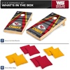 image:imageNFL Pro Football 2 x 4 Wood Direct Print Tournament Cornhole Set by Wild Sports Comes with 8 Bean Bags  Perfect for Tailgate Outdoor BackyardKansas City Chiefs