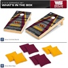 image:imageNFL Pro Football 2 x 4 Wood Direct Print Tournament Cornhole Set by Wild Sports Comes with 8 Bean Bags  Perfect for Tailgate Outdoor BackyardWashington Commanders