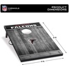 image:imageWild Sports 2x3 MDF Wood NFL Cornhole SetAtlanta Falcons