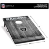 image:imageWild Sports 2x3 MDF Wood NFL Cornhole SetLas Vegas Raiders