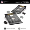 image:imageWild Sports 2x3 MDF Wood NFL Cornhole SetPittsburgh Steelers