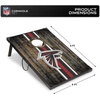 image:imageWild Sports NFL 2 x 3 MDF Deluxe Cornhole Set  with Corners and ApronsAtlanta Falcons