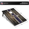 image:imageWild Sports NFL 2 x 3 MDF Deluxe Cornhole Set  with Corners and ApronsBaltimore Ravens