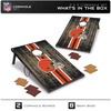 image:imageWild Sports NFL 2 x 3 MDF Deluxe Cornhole Set  with Corners and ApronsCleveland Browns