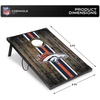 image:imageWild Sports NFL 2 x 3 MDF Deluxe Cornhole Set  with Corners and ApronsDenver Broncos