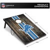 image:imageWild Sports NFL 2 x 3 MDF Deluxe Cornhole Set  with Corners and ApronsDetroit Lions