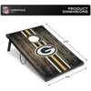image:imageWild Sports NFL 2 x 3 MDF Deluxe Cornhole Set  with Corners and ApronsGreen Bay Packers