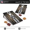 image:imageWild Sports NFL 2 x 3 MDF Deluxe Cornhole Set  with Corners and ApronsLas Vegas Raiders