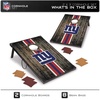 image:imageWild Sports NFL 2 x 3 MDF Deluxe Cornhole Set  with Corners and ApronsNew York Giants