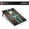 image:imageWild Sports NFL 2 x 3 MDF Deluxe Cornhole Set  with Corners and ApronsNew York Jets