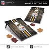 image:imageWild Sports NFL 2 x 3 MDF Deluxe Cornhole Set  with Corners and ApronsPittsburgh Steelers