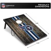 image:imageWild Sports NFL 2 x 3 MDF Deluxe Cornhole Set  with Corners and ApronsTennessee Titans