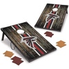 image:imageWild Sports NFL 2 x 3 MDF Deluxe Cornhole Set  with Corners and ApronsAtlanta Falcons