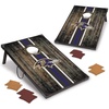 image:imageWild Sports NFL 2 x 3 MDF Deluxe Cornhole Set  with Corners and ApronsBaltimore Ravens
