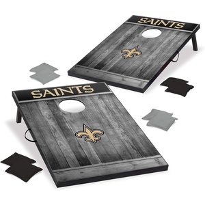 image:imageWild Sports 2x3 MDF Wood NFL Cornhole SetNew Orleans Saints
