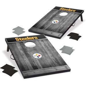 image:imageWild Sports 2x3 MDF Wood NFL Cornhole SetPittsburgh Steelers