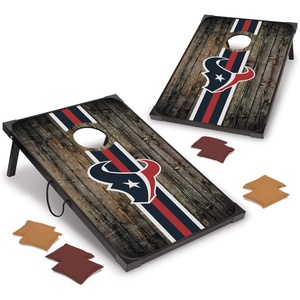 image:imageWild Sports NFL 2 x 3 MDF Deluxe Cornhole Set  with Corners and ApronsHouston Texans