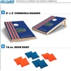 image:image2 x 3 Solid Wood Cornhole Set with Direct Print HD Team Graphics  Great Gift for Any NCAA Fan Bean Bag Toss Family Outdoor GamesFlorida Gators