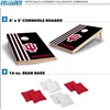 image:image2 x 3 Solid Wood Cornhole Set with Direct Print HD Team Graphics  Great Gift for Any NCAA Fan Bean Bag Toss Family Outdoor GamesIndiana Hoosiers