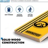 image:image2 x 3 Solid Wood Cornhole Set with Direct Print HD Team Graphics  Great Gift for Any NCAA Fan Bean Bag Toss Family Outdoor GamesIowa Hawkeyes