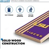 image:image2 x 3 Solid Wood Cornhole Set with Direct Print HD Team Graphics  Great Gift for Any NCAA Fan Bean Bag Toss Family Outdoor GamesLSU Tigers