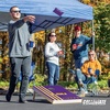 image:image2 x 3 Solid Wood Cornhole Set with Direct Print HD Team Graphics  Great Gift for Any NCAA Fan Bean Bag Toss Family Outdoor GamesLSU Tigers