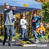 image:image2 x 3 Solid Wood Cornhole Set with Direct Print HD Team Graphics  Great Gift for Any NCAA Fan Bean Bag Toss Family Outdoor GamesMichigan Wolverines
