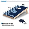 image:image2 x 3 Solid Wood Cornhole Set with Direct Print HD Team Graphics  Great Gift for Any NCAA Fan Bean Bag Toss Family Outdoor GamesNorth Carolina Tar Heels