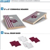 image:image2 x 3 Solid Wood Cornhole Set with Direct Print HD Team Graphics  Great Gift for Any NCAA Fan Bean Bag Toss Family Outdoor GamesTexas AM Aggies