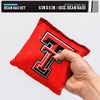 image:imageNCAA College Dual Sided Bean Bags by Wild Sports 8 Count Premium Toss Bags for Cornhole Set  Great for Tailgates Outdoors BackyardTexas Tech Red Raiders