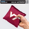 image:imageNCAA College Dual Sided Bean Bags by Wild Sports 8 Count Premium Toss Bags for Cornhole Set  Great for Tailgates Outdoors BackyardVirginia Tech Hokies