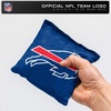 image:imageNFL Pro Football Dual Sided Bean Bags by Wild Sports 8 Count Premium Toss Bags for Cornhole Set  Great for Tailgates Outdoors BackyardBuffalo Bills