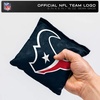 image:imageNFL Pro Football Dual Sided Bean Bags by Wild Sports 8 Count Premium Toss Bags for Cornhole Set  Great for Tailgates Outdoors BackyardHouston Texans