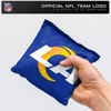 image:imageNFL Pro Football Dual Sided Bean Bags by Wild Sports 8 Count Premium Toss Bags for Cornhole Set  Great for Tailgates Outdoors BackyardLos Angeles Rams