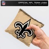 image:imageNFL Pro Football Dual Sided Bean Bags by Wild Sports 8 Count Premium Toss Bags for Cornhole Set  Great for Tailgates Outdoors BackyardNew Orleans Saints
