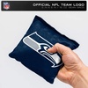 image:imageNFL Pro Football Dual Sided Bean Bags by Wild Sports 8 Count Premium Toss Bags for Cornhole Set  Great for Tailgates Outdoors BackyardSeattle Seahawks