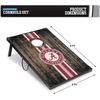 image:imageWild Sports NCAA 2 x 3 MDF Deluxe Cornhole Set  with Corners and ApronsAlabama Crimson Tide