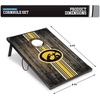 image:imageWild Sports NCAA 2 x 3 MDF Deluxe Cornhole Set  with Corners and ApronsIowa Hawkeyes