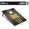image:imageWild Sports NCAA 2 x 3 MDF Deluxe Cornhole Set  with Corners and ApronsMichigan Wolverines