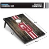 image:imageWild Sports NCAA 2 x 3 MDF Deluxe Cornhole Set  with Corners and ApronsOklahoma Sooners