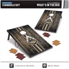 image:imageWild Sports NCAA 2 x 3 MDF Deluxe Cornhole Set  with Corners and ApronsPurdue Boilermakers