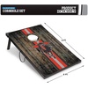 image:imageWild Sports NCAA 2 x 3 MDF Deluxe Cornhole Set  with Corners and ApronsTexas Tech Red Raiders