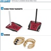 image:imageWild Sports Solid Wood College Quoits Set with Direct Print HD Team Graphics  Tailgate Ring Toss Game  Great Gift for Any NCAA Fan Ring Toss Outdoor Games for The BeachArkansas Razorbacks