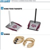 image:imageWild Sports Solid Wood College Quoits Set with Direct Print HD Team Graphics  Tailgate Ring Toss Game  Great Gift for Any NCAA Fan Ring Toss Outdoor Games for The BeachNorth Carolina Tar Heels